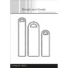 SBD013 Simple and Basic die Pierced Labels tags mærker mærkater