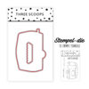 Three Scoops STAMPCUT TSCD0272 Campingvogn Campist campingplads sommerferie markise