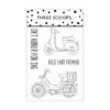 Three Scoops STEMPEL TSSM0260 - Knallert & Scooter Puch Maxi Puck Mælkekasse Vespa