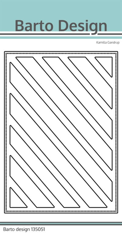 A6 Background - Stripes Barto dies baggrundsdie rammer striber