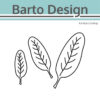 Barto Design die - 135055 - "White Ash Leaves" asketræsblade askeblad skov træ natur