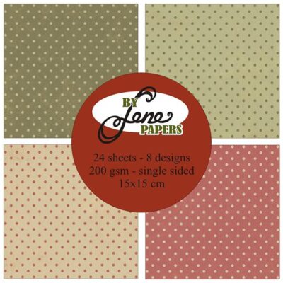 Vintage Dots Julemotiver By lene Papir Paper Prikker