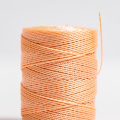 CD-GA-052 Creative Depot Nylongarn Aprikot abrikos orange lyserød nylonsnor snørre snøre til kortlavning