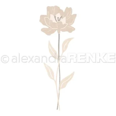 D-AR-FL0242 Alexandra Renke Design die Layered Flower #2 lagdelt blomst