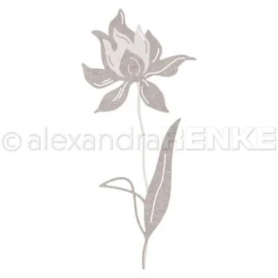 D-AR-FL0244 Alexandra Renke Design die Layered Flower #4 lagdelte blomster