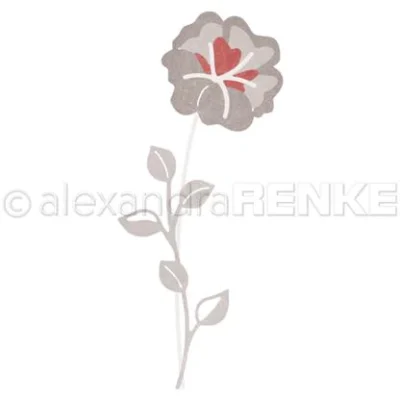 D-AR-FL0249 Alexandra Renke Design die Layered Flower #9 blomster lagdelte