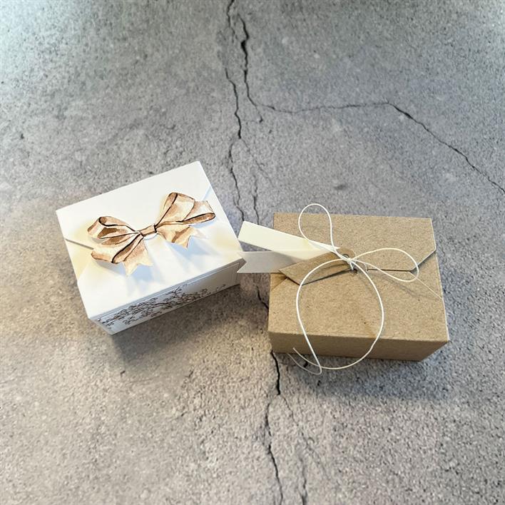 SBD350 Simple and Basic die Rectangle Giftbox gaveæske boks box æsker tags charms