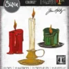 666331 Sizzix Tim Holtz die Candleshop Colorsize lys stearinlys kronelys lysestage bloklys