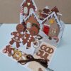 BLD1601 By Lene Dies Gingerbread House peberkage hus honningkage hus cookies småkager julekager julehus