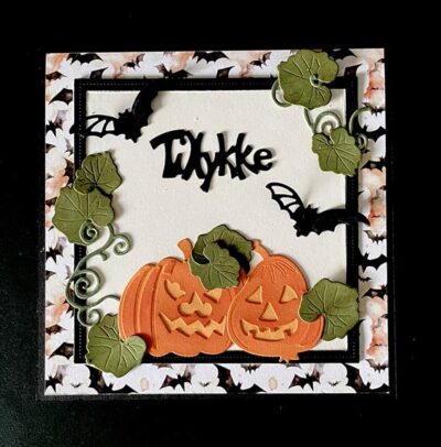 BLD1603 By Lene Dies Scary Pumpkins græskar halloween