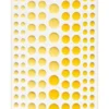 PL4527 Marianne Design enamel dots Duotone Yellow gule klistermærker prikker enamel dots