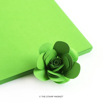 The Stamp Market Cardstock Apple æblegrøn karton papir