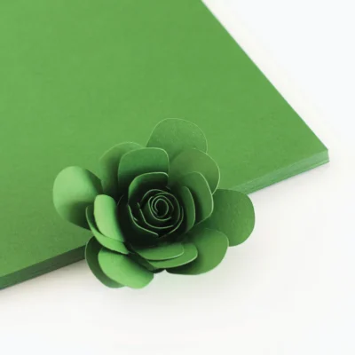 The Stamp Market Cardstock Greenery karton papir grøn