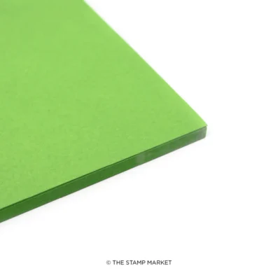 The Stamp Market Cardstock Gumdrop karton grøn papir