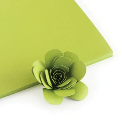 The Stamp Market Cardstock Leafy Green karton papir grøn