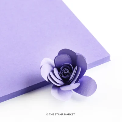 The Stamp Market Cardstock Lilac lilla karton papir purple violet