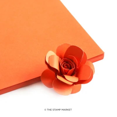 The Stamp Market Cardstock Mango orange karton papir