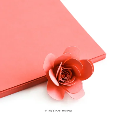 The Stamp Market Cardstock Papaya karton papir lyserød pink
