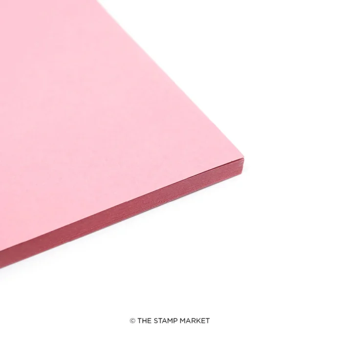 The Stamp Market Cardstock Petal lyserødt karton papir