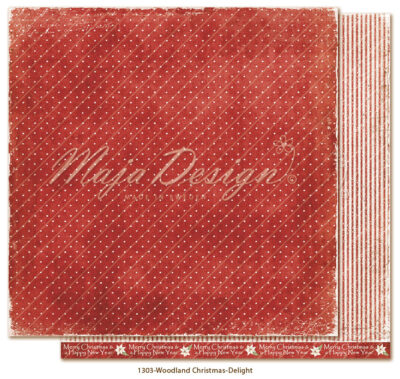 1303 - Woodland Christmas - Delight Maja Design Jul