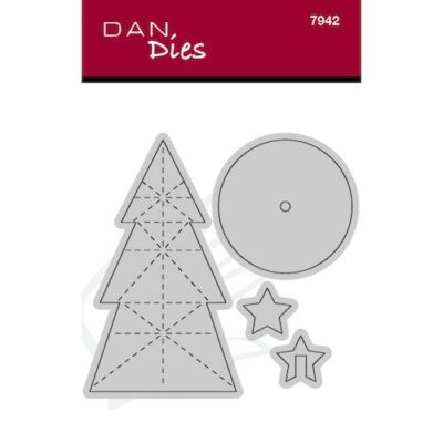 7942 Dan Dies die Juletræ Mellem 3D juletræ julepynt