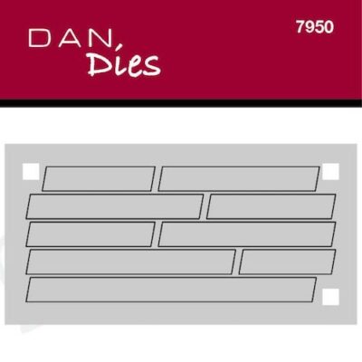7950 Dan Dies die Hurtig Tekst - Skrå cutting die til stempler
