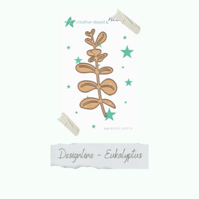 CD-Di-953 Creative Depot die Eukalyptus eucalyptus gren blade blomst