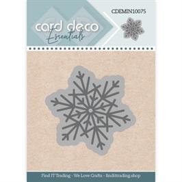 CDEMIN10075 Card Deco Mini Dies Snowflake snefnug iskrystaller sne