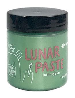 HUA77312 Simon Hurley Lunar Paste Later Gator metallisk metallic pasta grøn