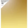 PFSS104 Paper Favourites Mirror Card Polished Gold metallisk karton blank guld