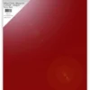 PFSS106 Paper Favourites Mirror Card Ruby Red mørkerød blank metallisk karton