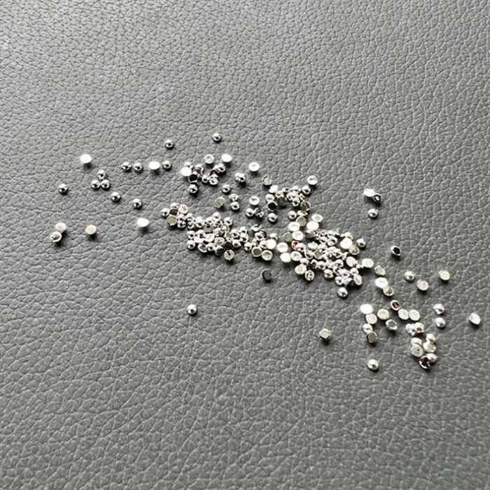 SBA501 Simple and Basic Half Pearl Polished Silver halvperler sølv blank