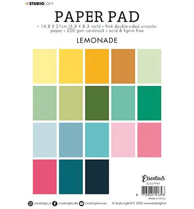 SL-ES-PP91 Studio Light Paper Pad Lemonade limonade karton papir blok
