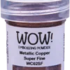 WC02SF WOW! Embossing Powder Metallics - Metallic Copper - Super Fine kobber superfint embossing pulver