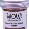WS05R WOW! Embossing Powder Embossing Glitters - Metallic Copper Sparkle Regular kobber embossingpulver glimmer