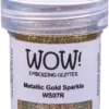 WS07R WOW! Embossing Powder Embossing Glitters - Metallic Gold Sparkle Regular metallisk guld embossingpulver glimmer