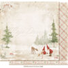 1299 - Woodland Christmas - Glade Maja Design Jul Nisser dådyr skov juletræer
