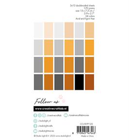 studio-light-paper-pad-meowy-friendz-ccl-fr-pp120 Meowy Friendz Grå brune orange nuancer