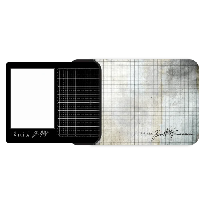 2632E Tim Holtz Glass Media Mat LEFT rejseudgave glasplade paste inking