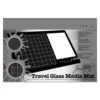 2633E Tim Holtz Glass Media Mat rejseudgave glasplade paste inking