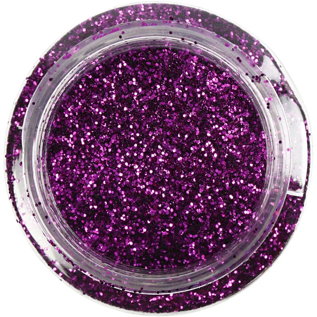 512651 Glitter Lilla glimmer violet