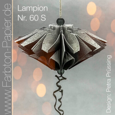 D-PP-3D0060S FarbTon die Stanze für Lampion (60S) lanterne lampe julekugle foldet julepynt