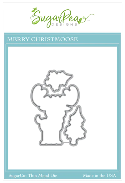 SPD-00070 SugerPea Designs die Merry Christmoose