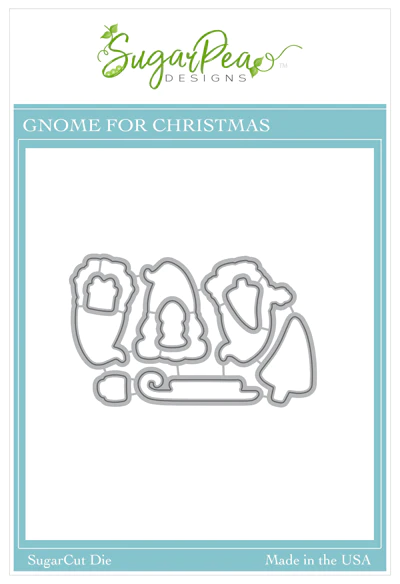 SPD-00372 SugerPea Designs die Gnome for Christmas