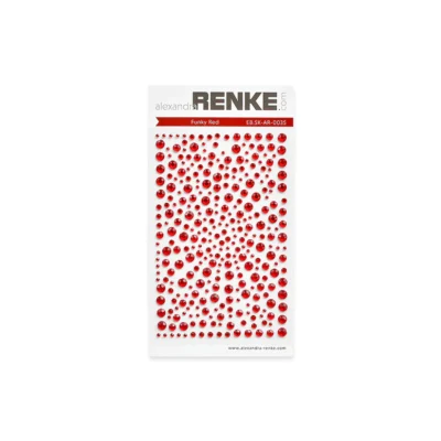 EB.SK-AR-0035 Alexandra Renke Glitterstones self-adhesive Funky Red rhinsten rhinestones røde glimmer