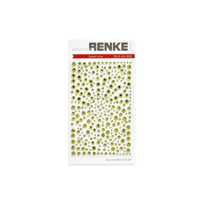 EB.SK-AR-0038 Alexandra Renke Glitterstones self-adhesive Sweet Lime lysegrøn limegrøn rhinsten rhinestones glimmer