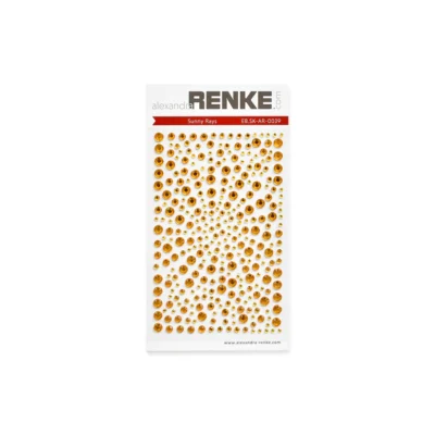 EB.SK-AR-0039 Alexandra Renke Glitterstones self-adhesive Sunny Rays rhinsten rhinestones glimmer gul