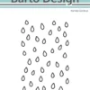 135063 Barto Design Dies Rain Drops regndråber plader regnvejr