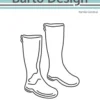 135064 Barto Design Dies Rubber Boots gummistøvler regnvejr støvle