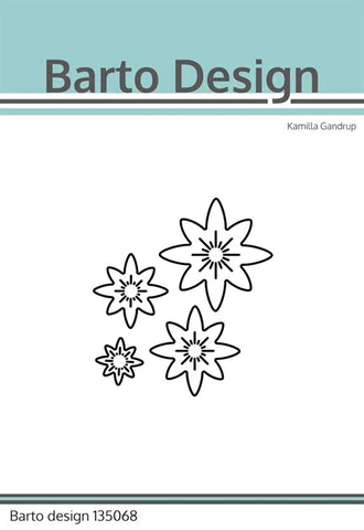 135068 Barto Design Dies Flower #1 blomster Margueritte